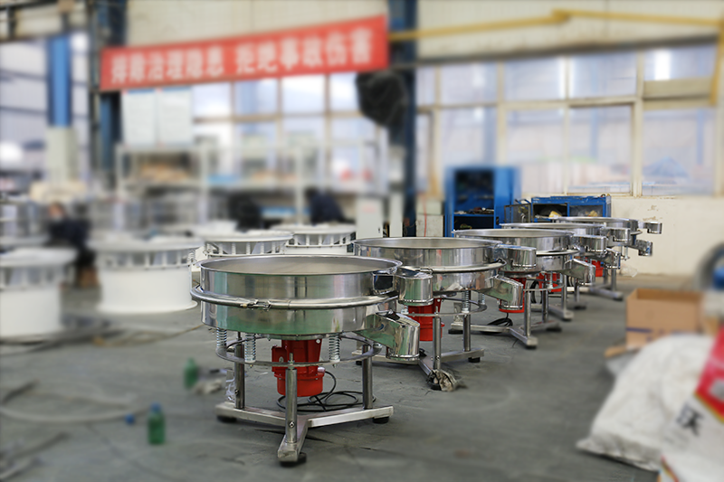 江西南昌老板定制5臺用于配方顆粒除雜GFGL1000型1層不銹鋼旋振篩正在加緊生產(chǎn)中！.png