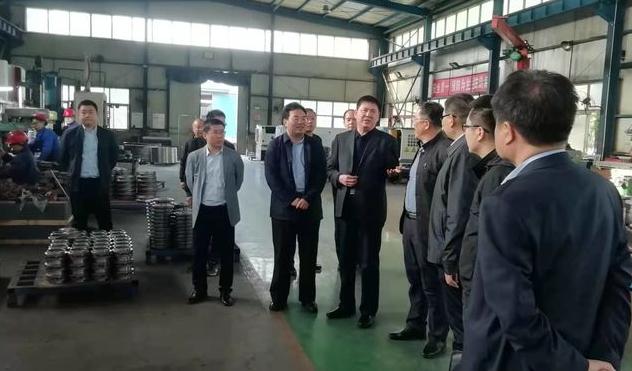 市工信局局長(zhǎng)杜家武帶隊(duì)蒞臨我縣調(diào)研指導(dǎo)