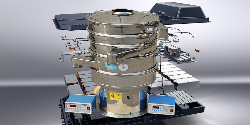 回收鋰電池廢料超聲波振動篩