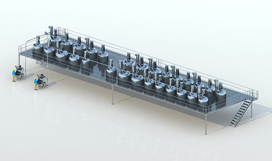 反應釜自動投料系統(tǒng)